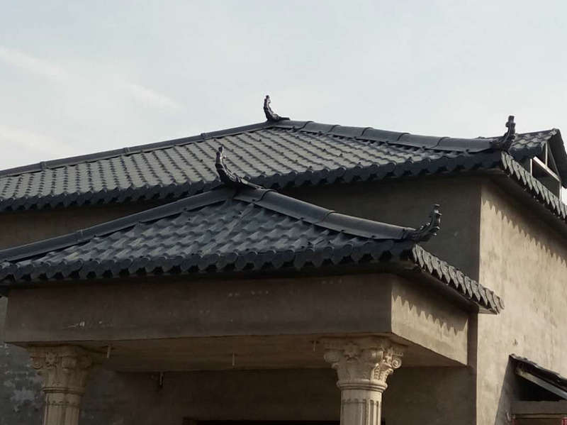 河南仿古樹脂瓦案例展示