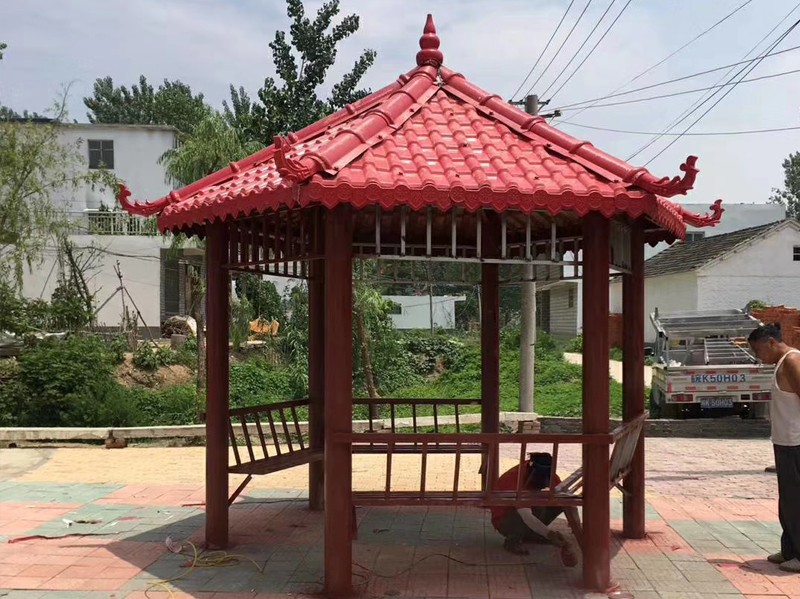 淮陽(yáng)樹(shù)脂瓦合作案例